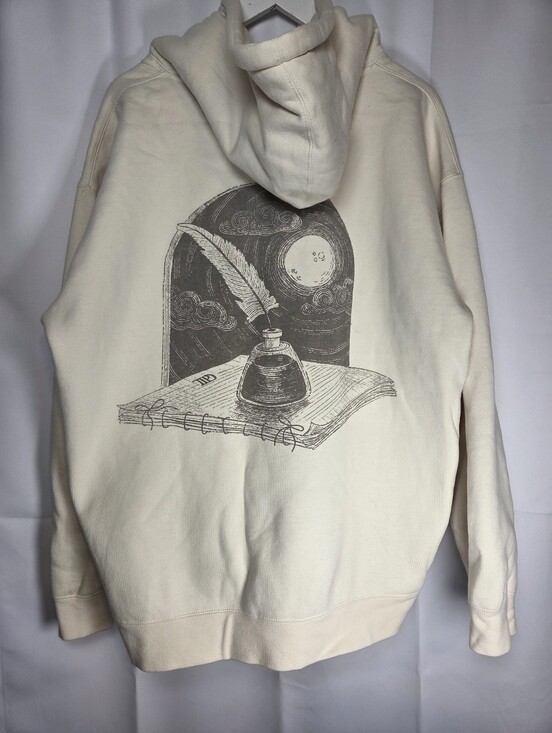 Taylor Swift Tops - Taylor Swift Ivory White The Manuscript Edition Hoodie Sweatshirt Size XL  $75